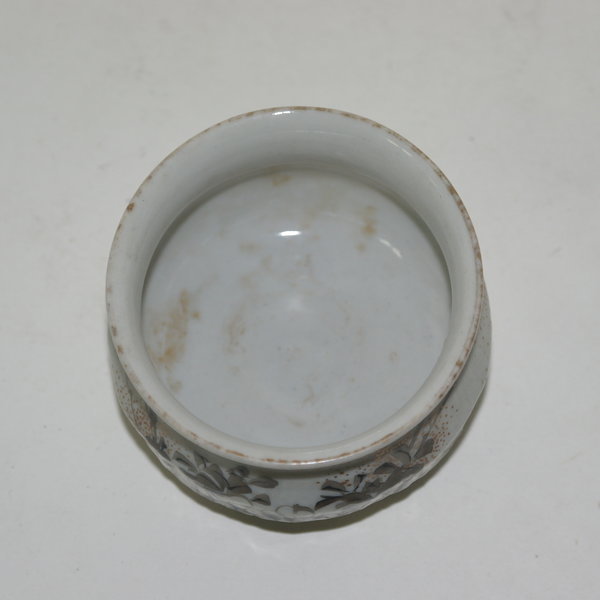 100년이상된 철화백자 퇴수기