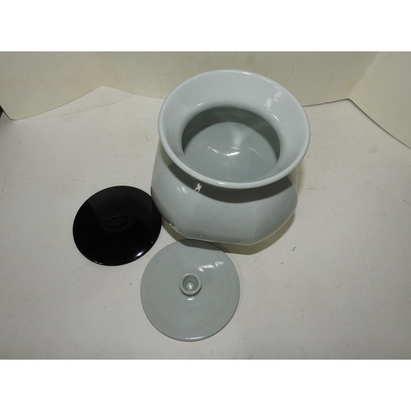 명품-순백자 각진 수통