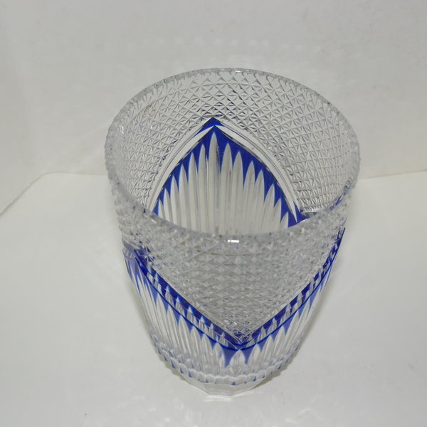 청채산문 크리스탈 화병