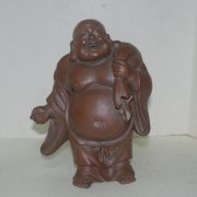 청자 포대화상 조각상