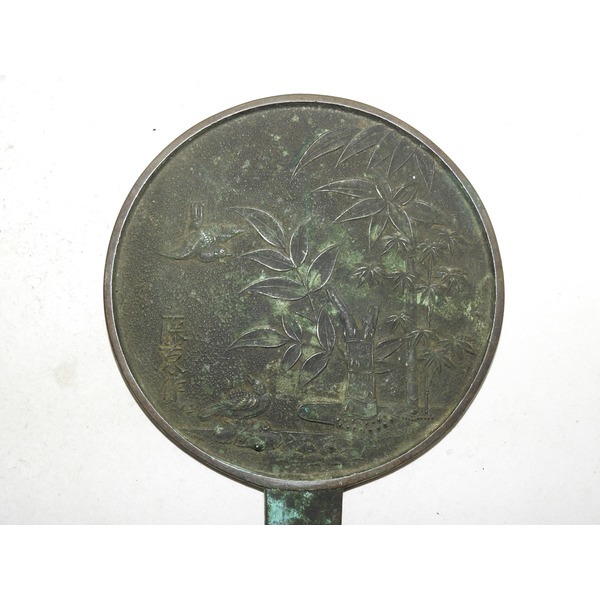 골동-청동으로된 조화문 동경
