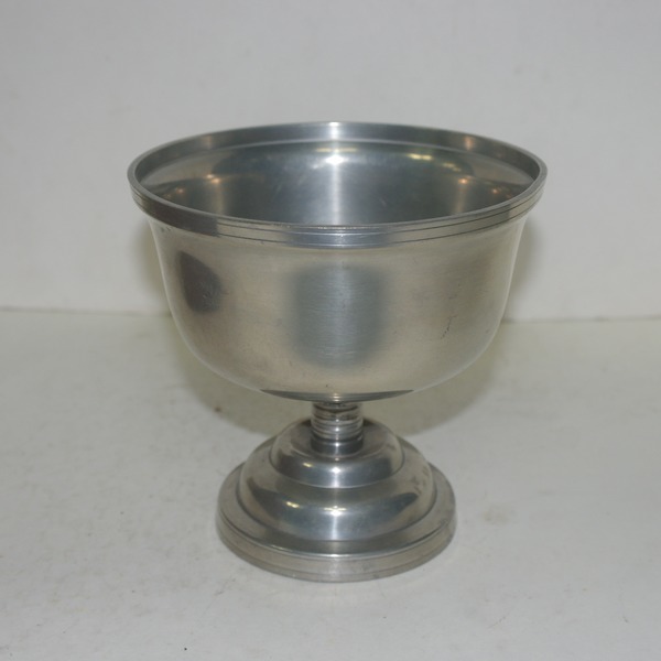 연대가좋은 주석으로된 향완