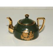 프랑스산 청자금채 다관