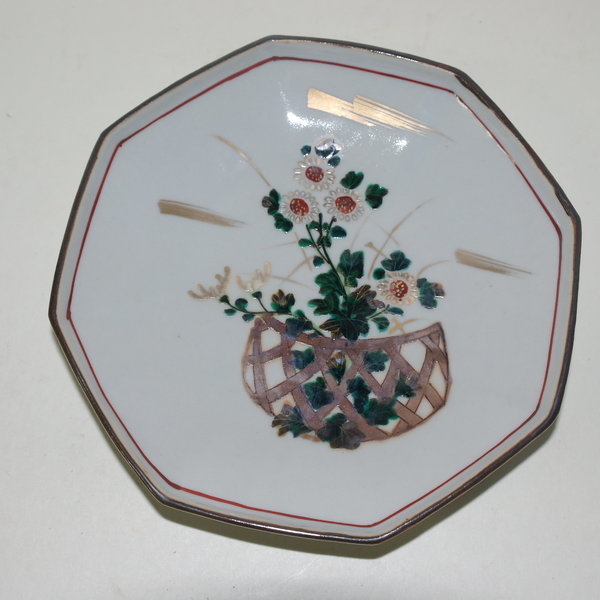 명품-구곡(구다니) 청화백자진사화문 완 5점