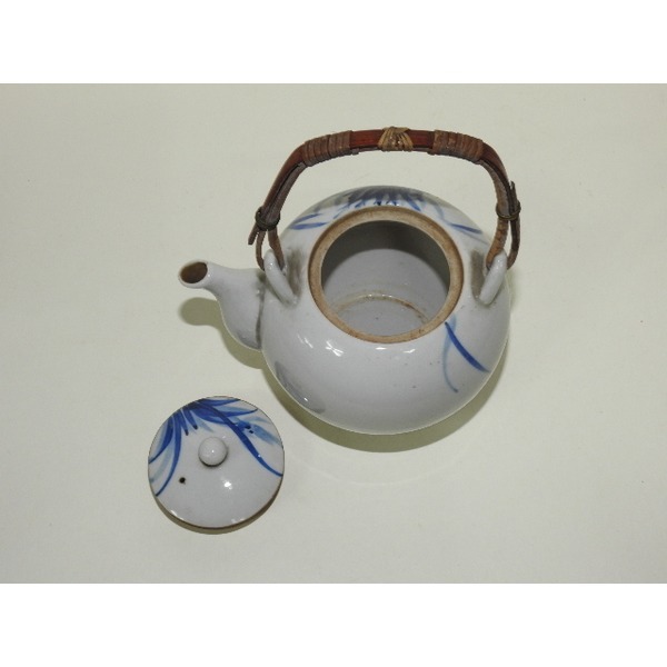 연대좋은 청화백자초화문 주자