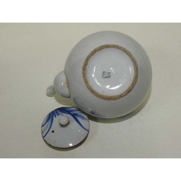 연대좋은 청화백자초화문 주자