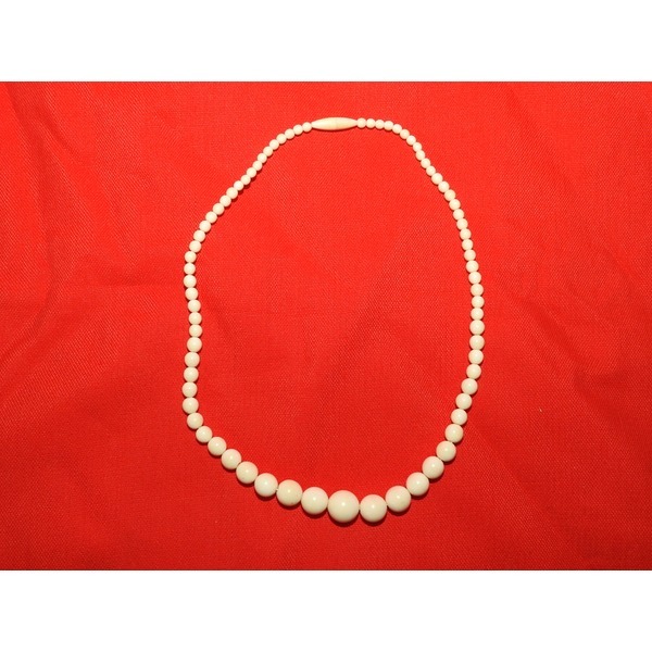 명품-상아 목걸이