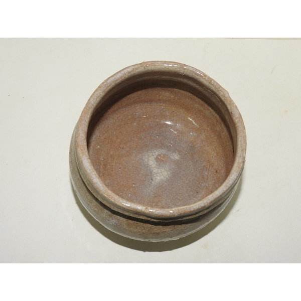 골동-빙열이 많은 백자 퇴수기