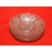 골동-연대좋은 유리화문 차탁 5점셋트