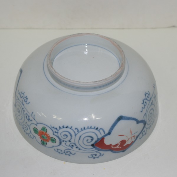 100년이상된 고이마리 청화백자대완