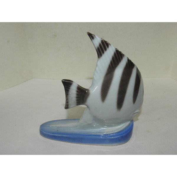 골동-연대좋은 백자 물고기조각상