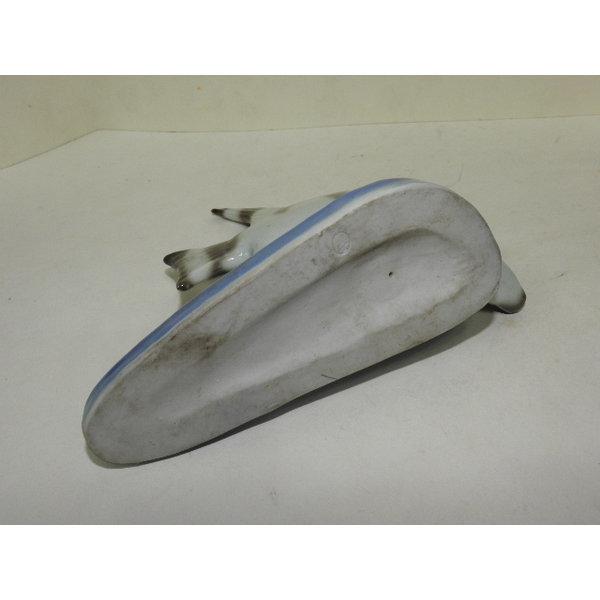 골동-연대좋은 백자 물고기조각상