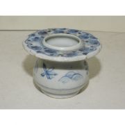 골동-100년이상된 청화백자 향완