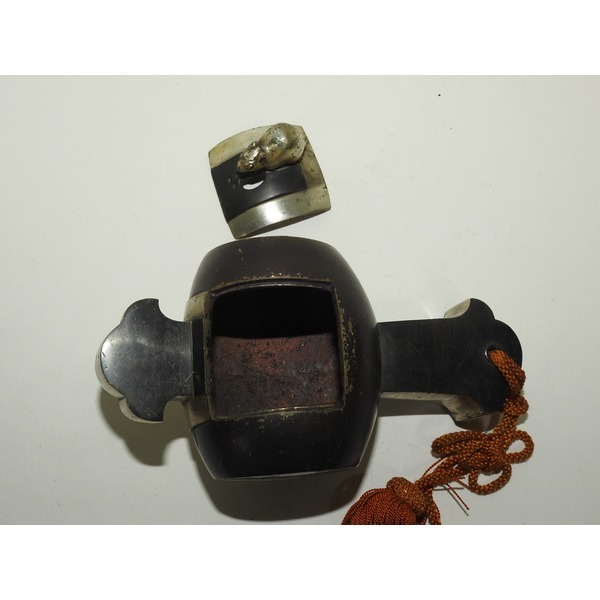 골동-청동으로된 복방망이 향로