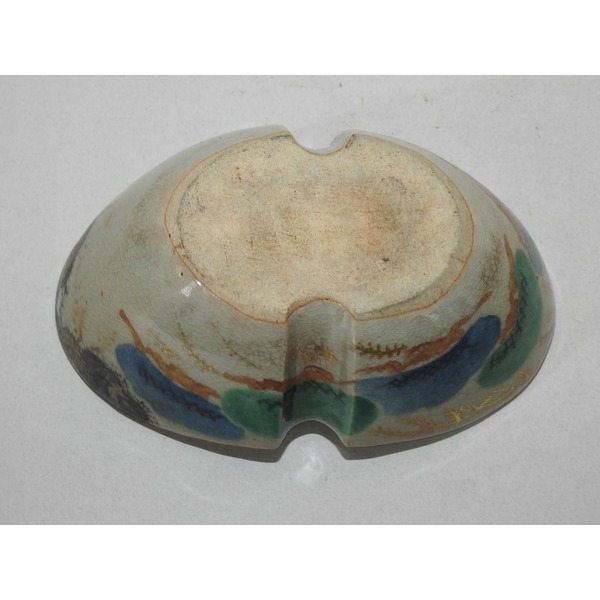 골동-100년이상된 분청자청화금채 배모양 수구