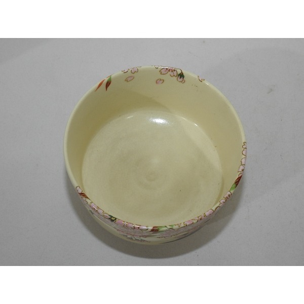 사스마 분청자 진사금채화문 다완