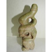 홍산문화-퇴화청옥돌로된 다산귀용 조각상