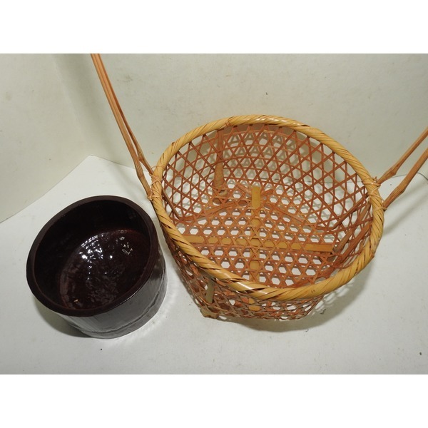 미사용 대나무 꽃꽂이용 화도구