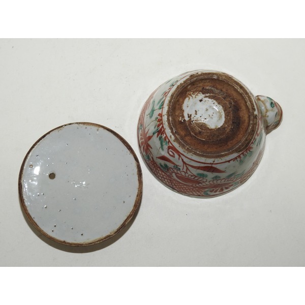 골동-진사적요 화문 다관