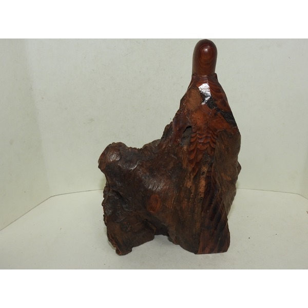 대형크기의 원목나무로된 도인상