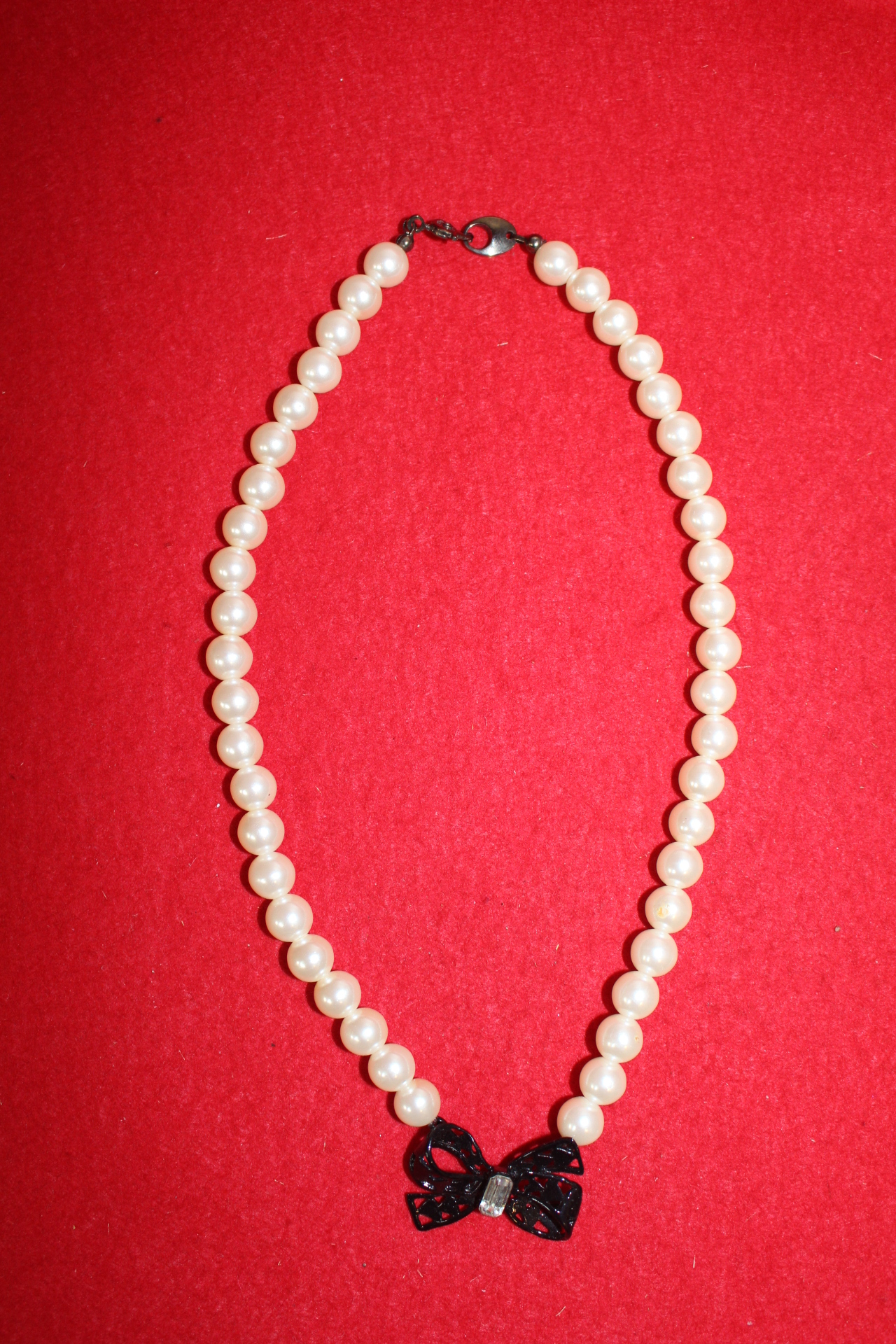 인조진주 목걸이