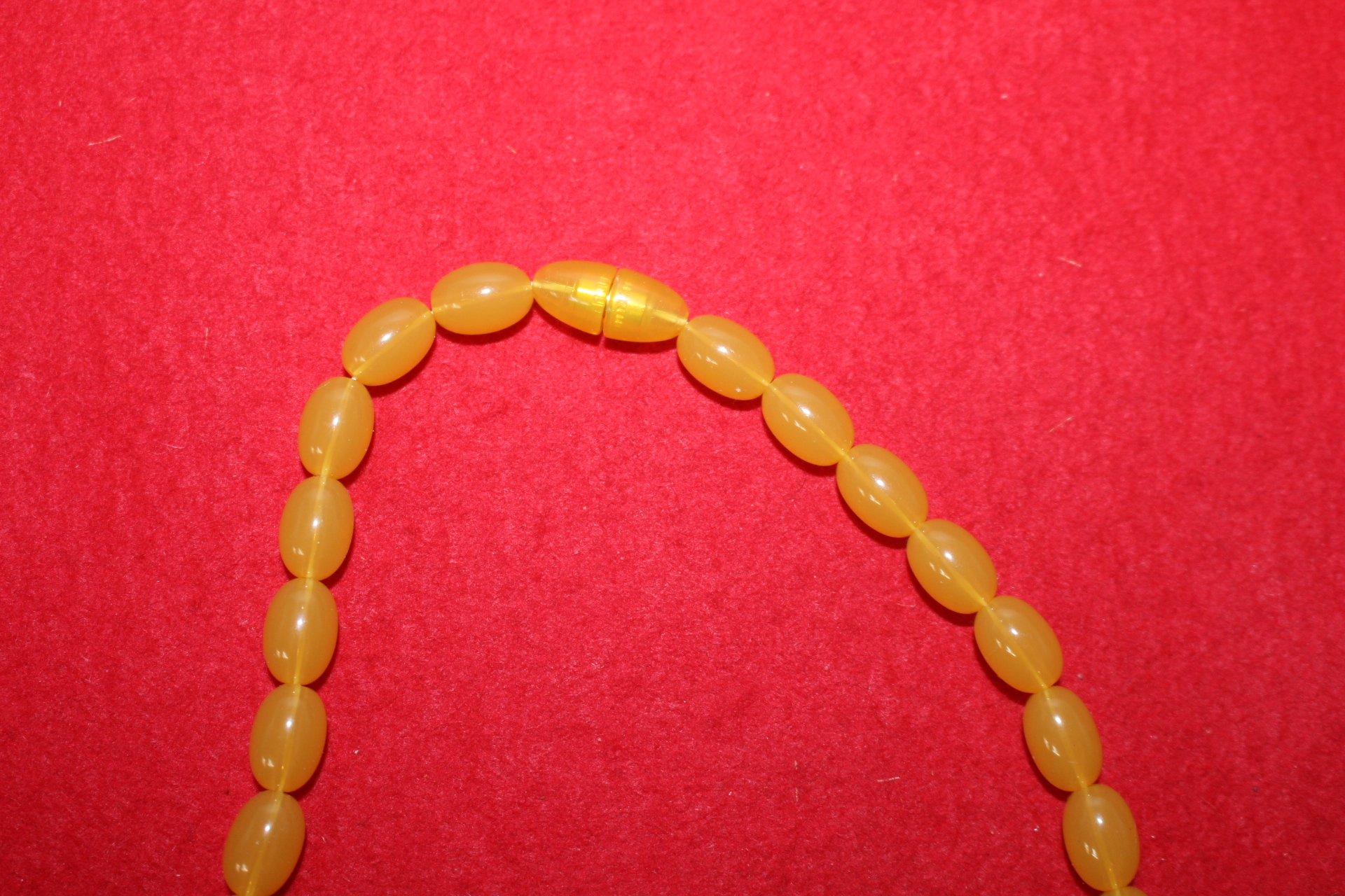 호박 목걸이