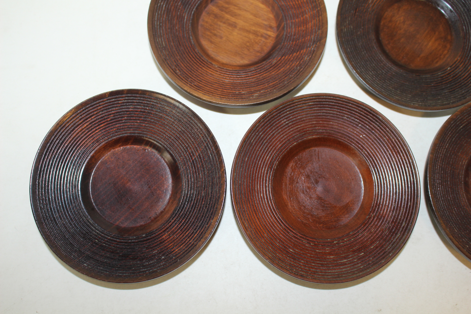 원목나무로된 차탁 5점