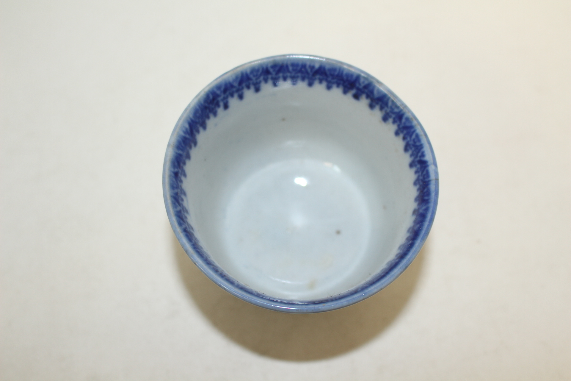 연대가좋은 청화백자화문 잔