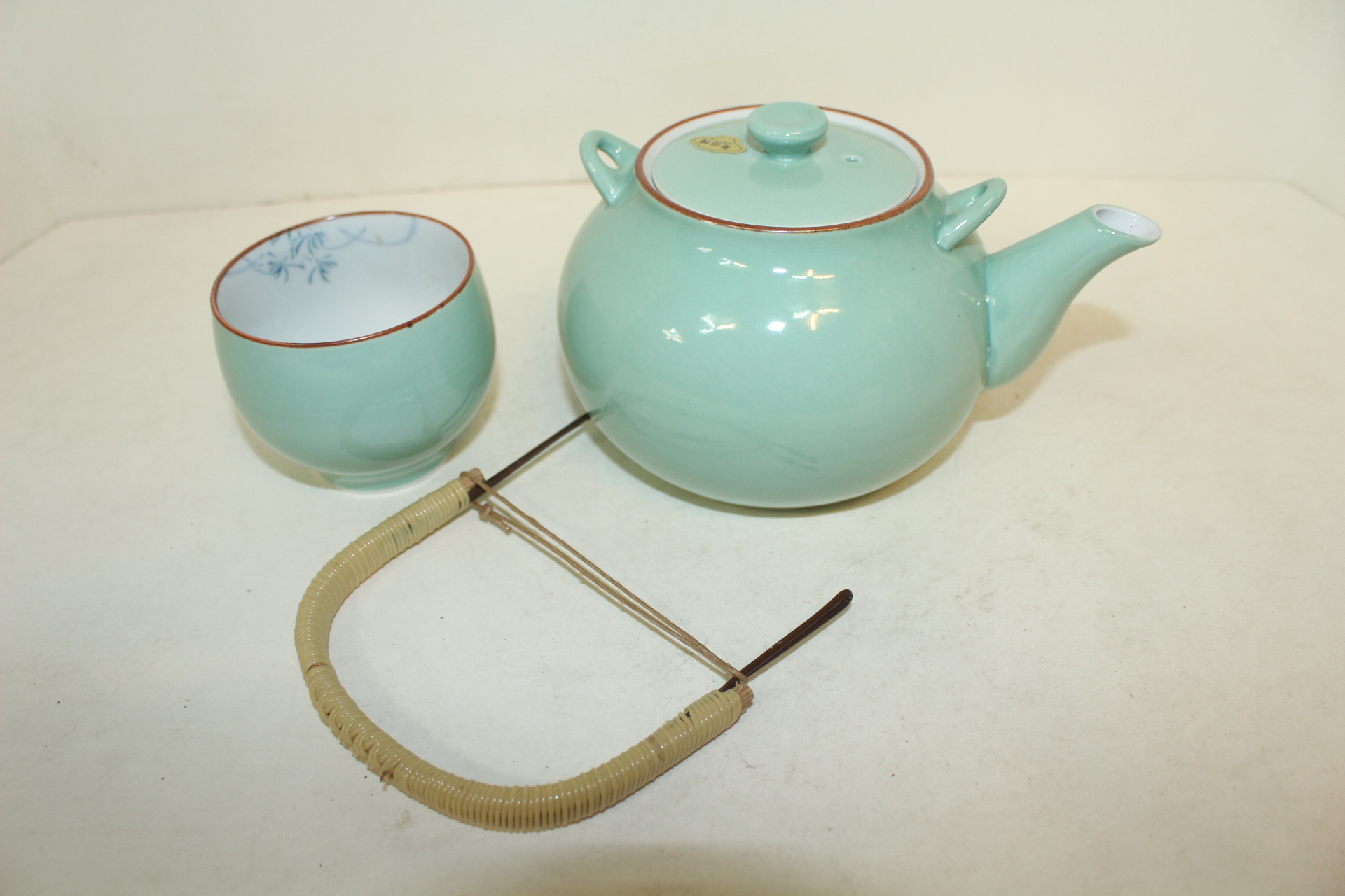 청자화문 5인 다관셋트