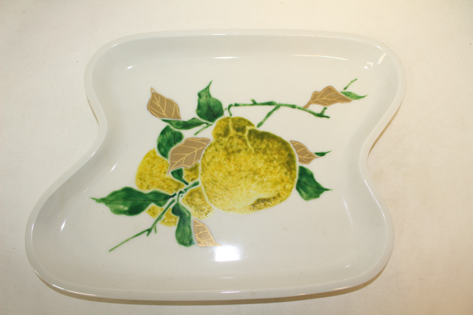 명품-井上治男  청화백자 금채화문 대완