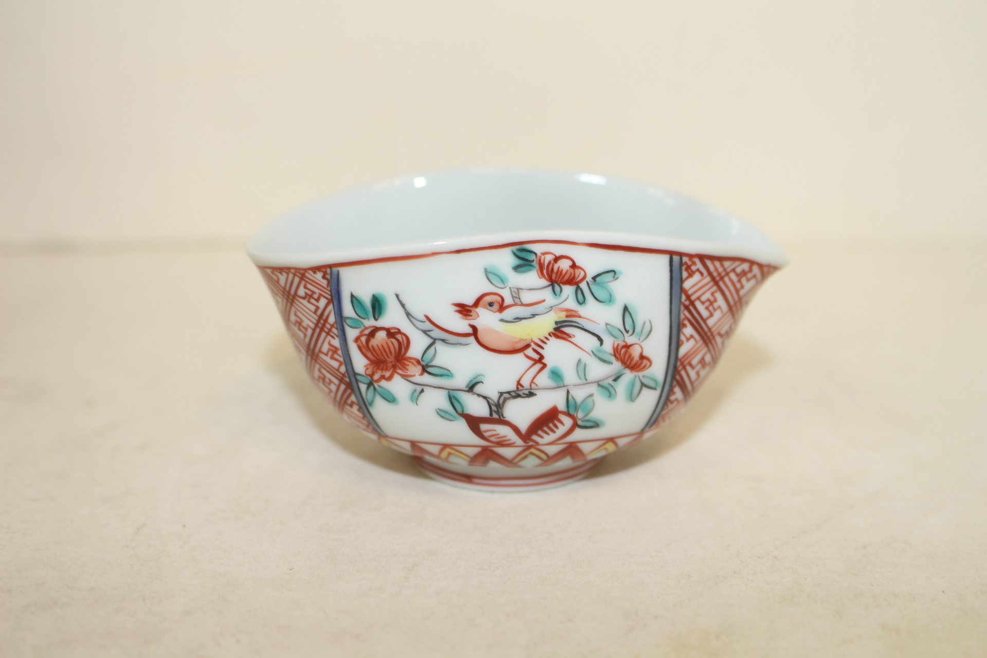 이마리 진사백자화문 5인 다관셋트