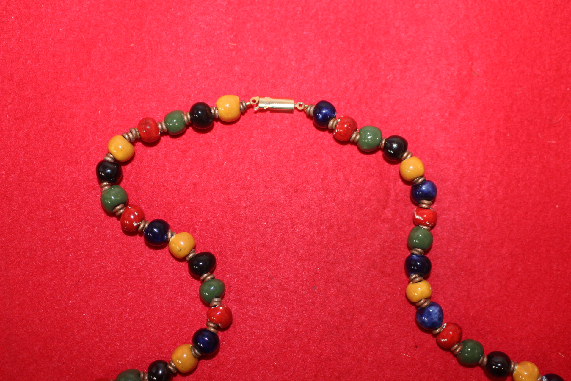 청자도자기 재질로된 목걸이