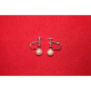 천연진주 귀걸이 1쌍