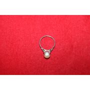 천연진주 순은 반지