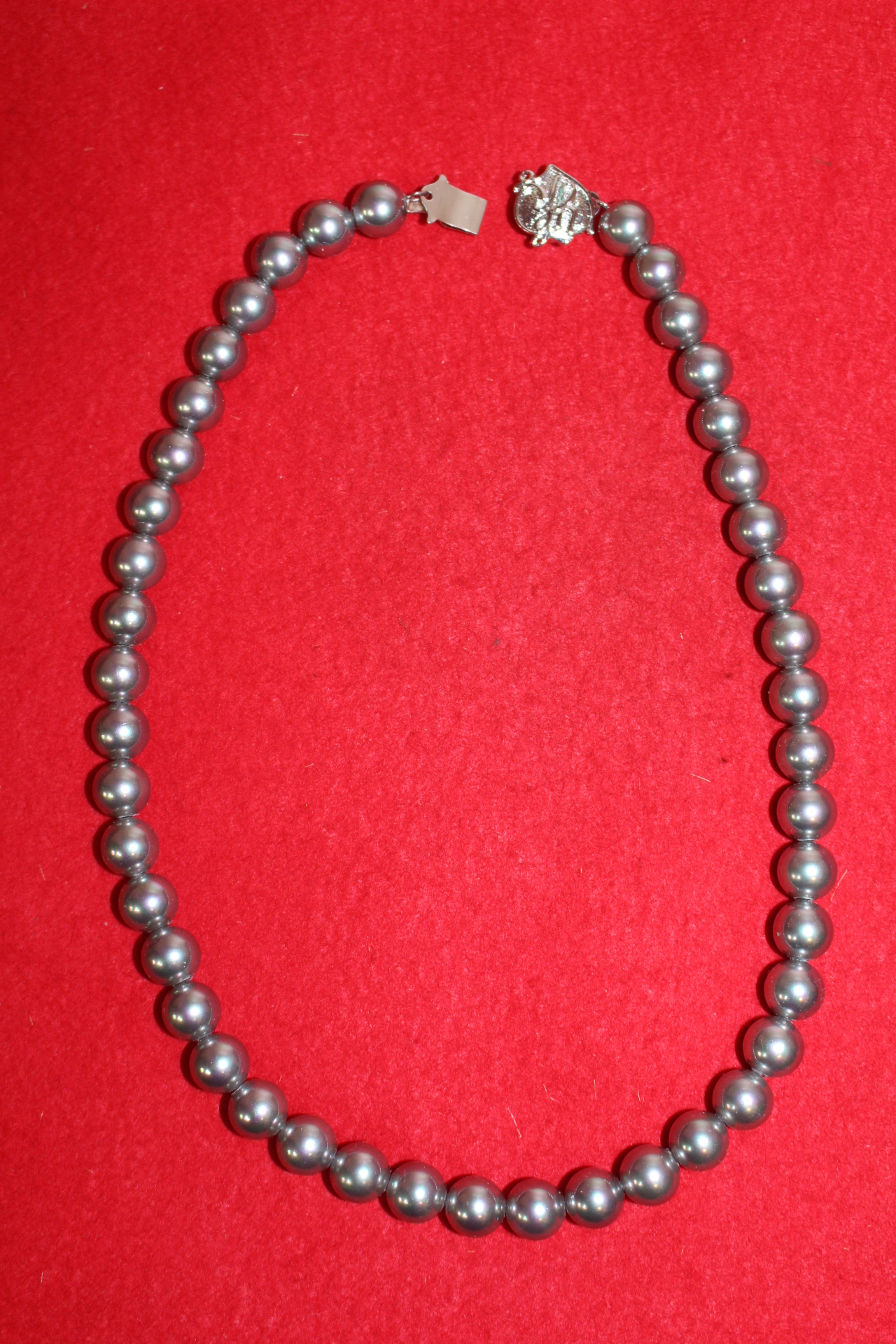 인조진주 목걸이