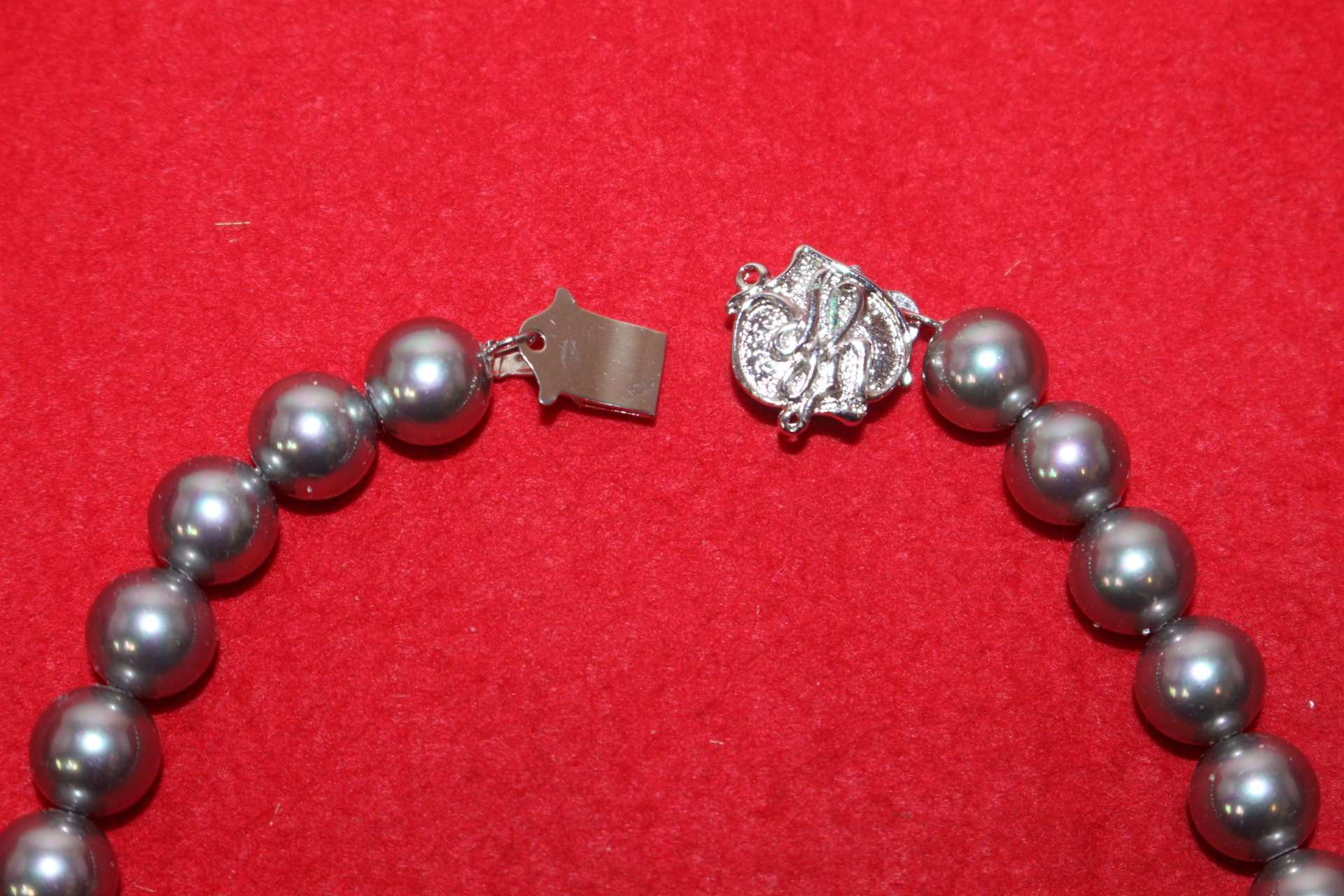 인조진주 목걸이