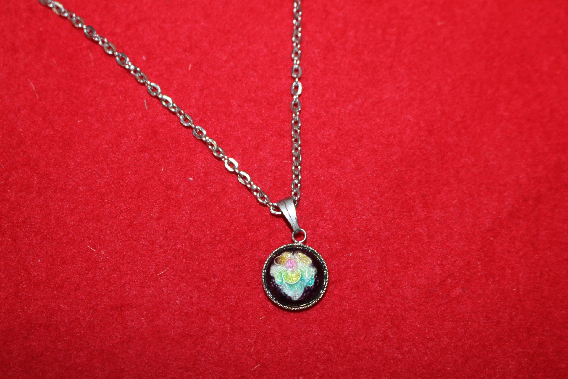 칠보화문 목걸이