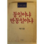 1987년 백기완 통일이냐 반통일이냐