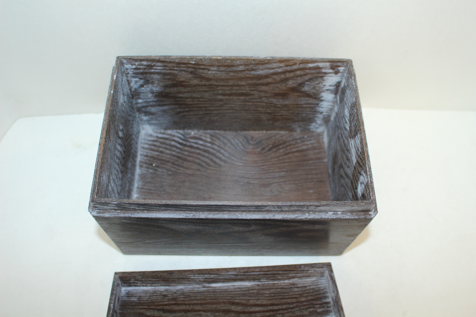 미사용 나무로된 말차함