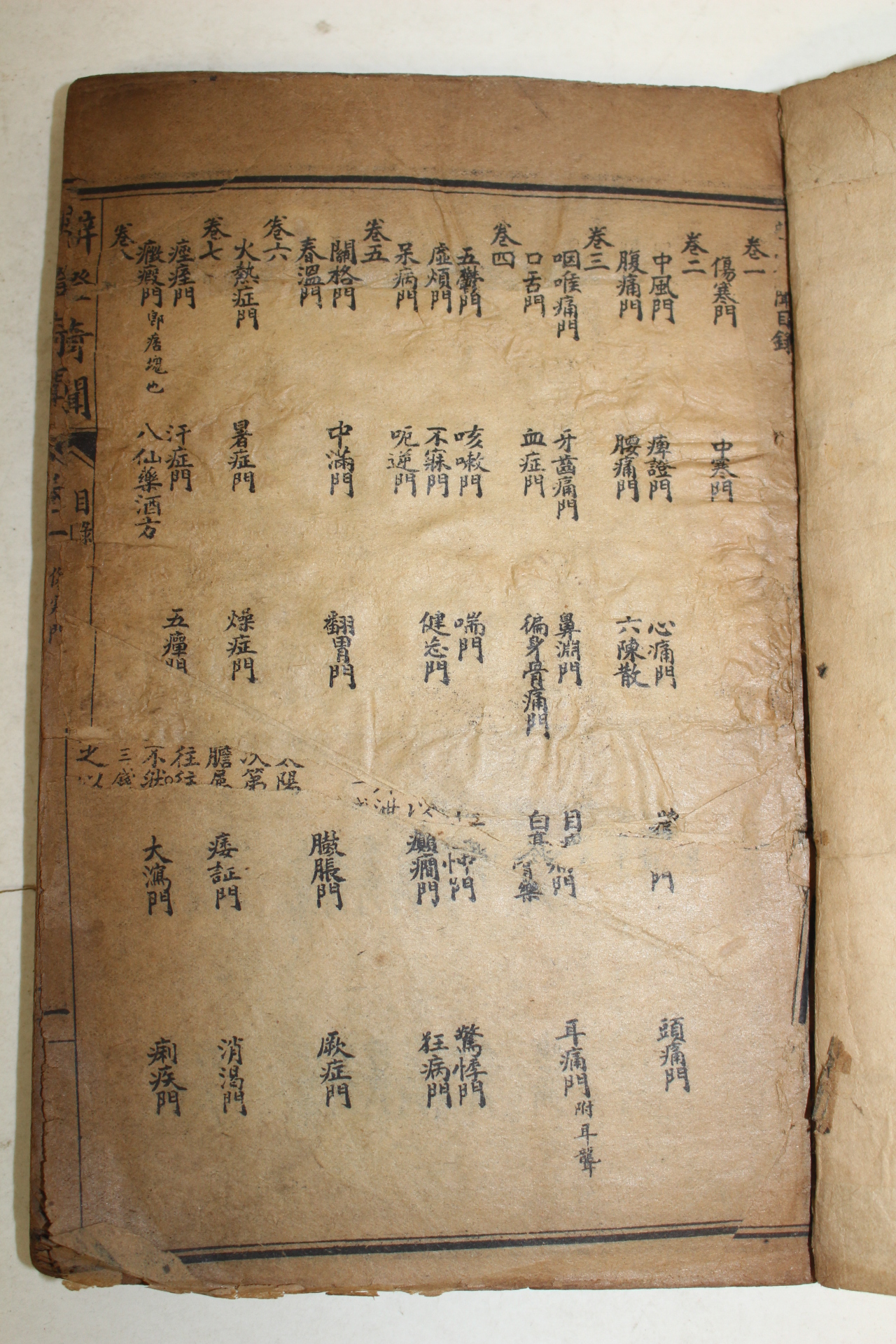 1879년 중국의서 변증기문(辨證奇聞) 10권2책합본 완질