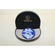 청화백자화문 도자기 브롯지