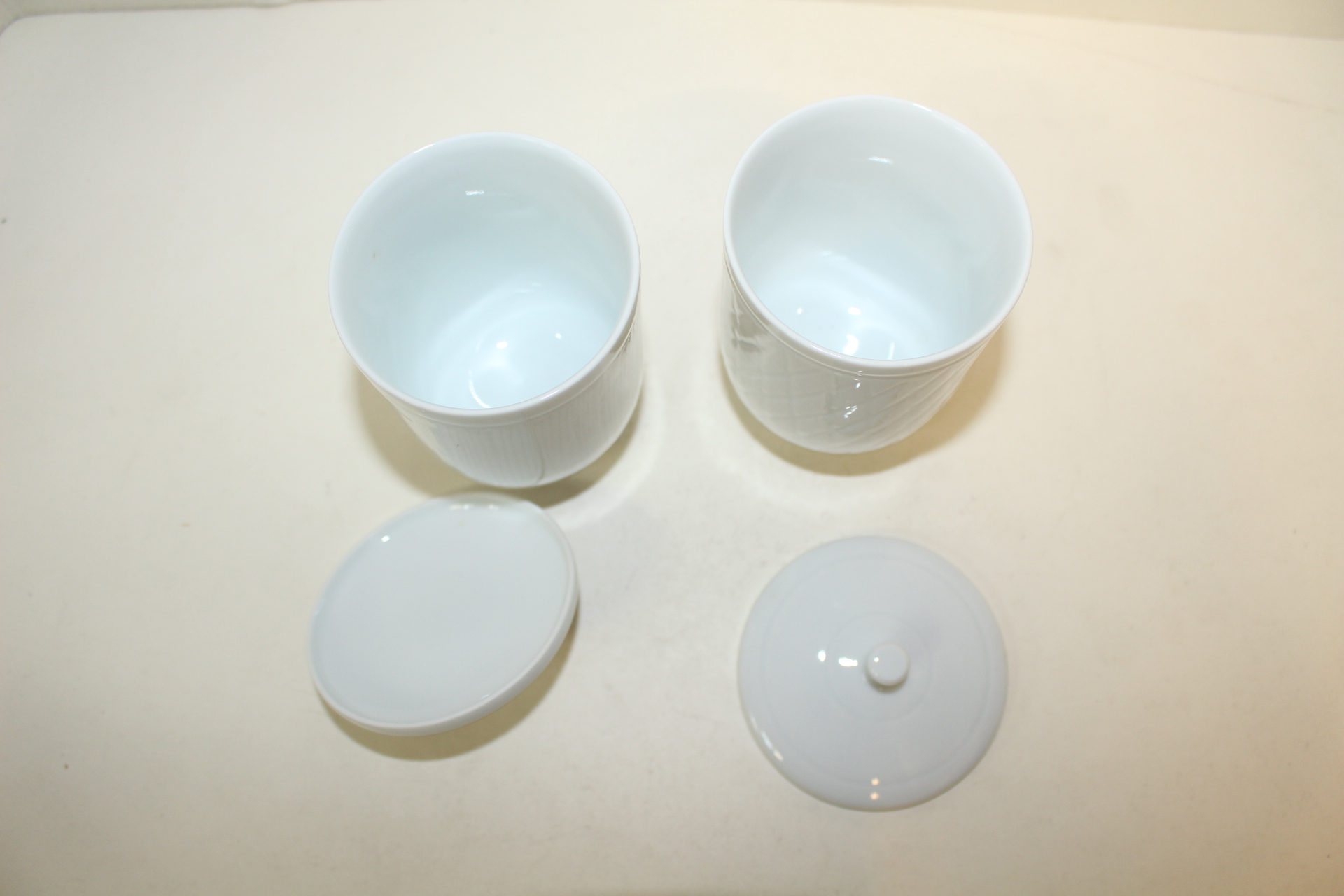 순백자 부부잔 셋트