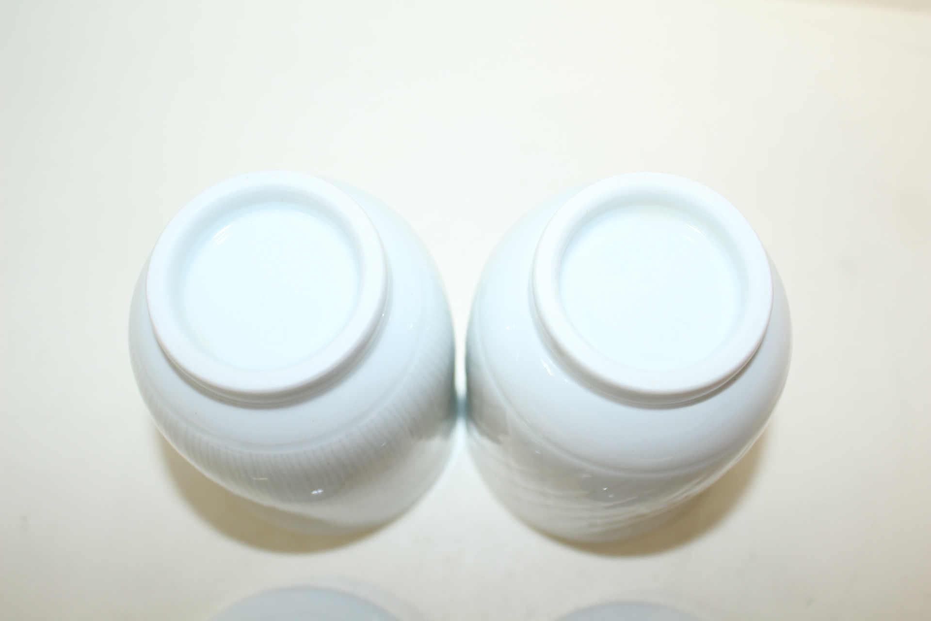 순백자 부부잔 셋트