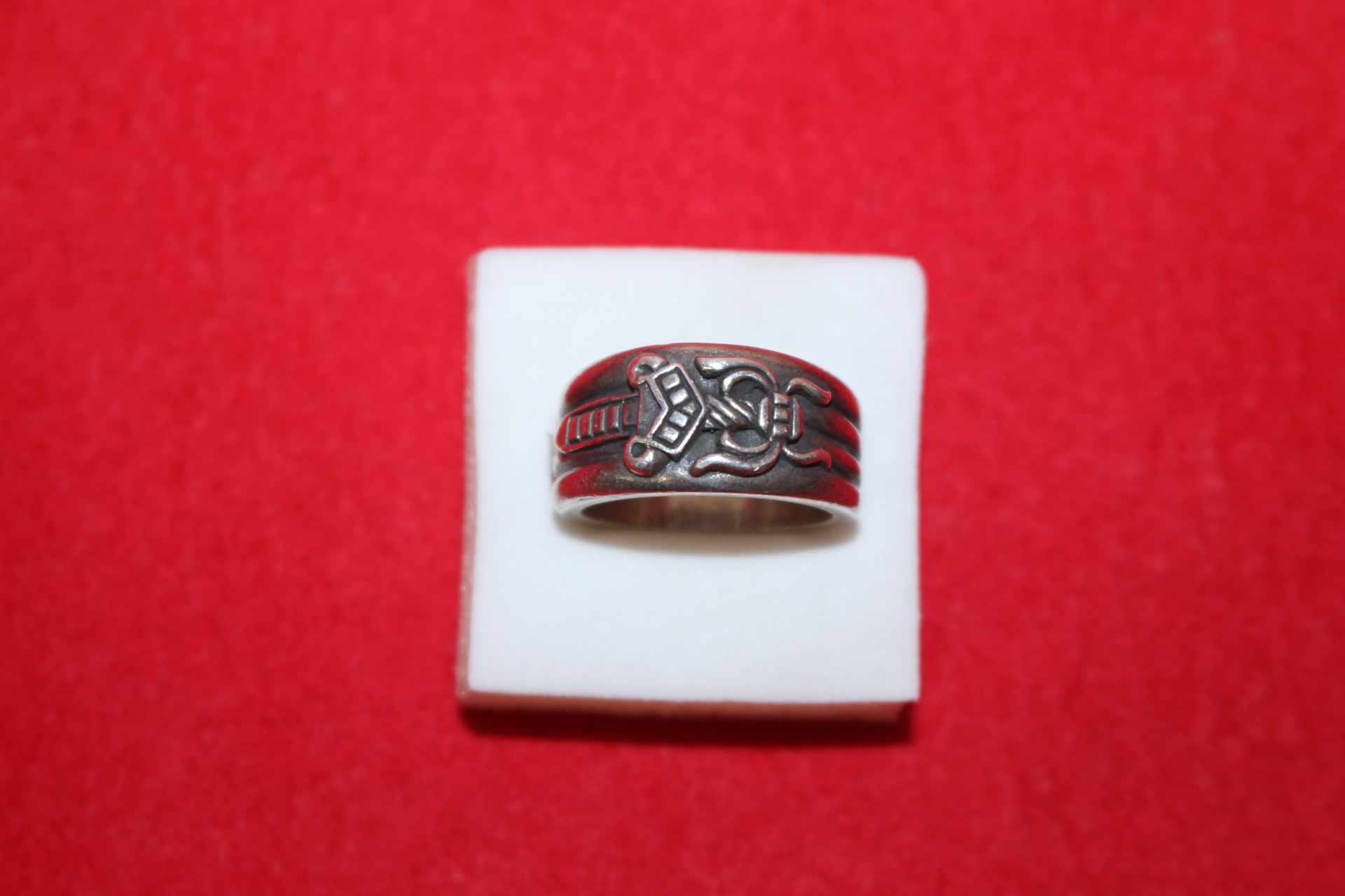 1998년 크롬하트 순은925 반지