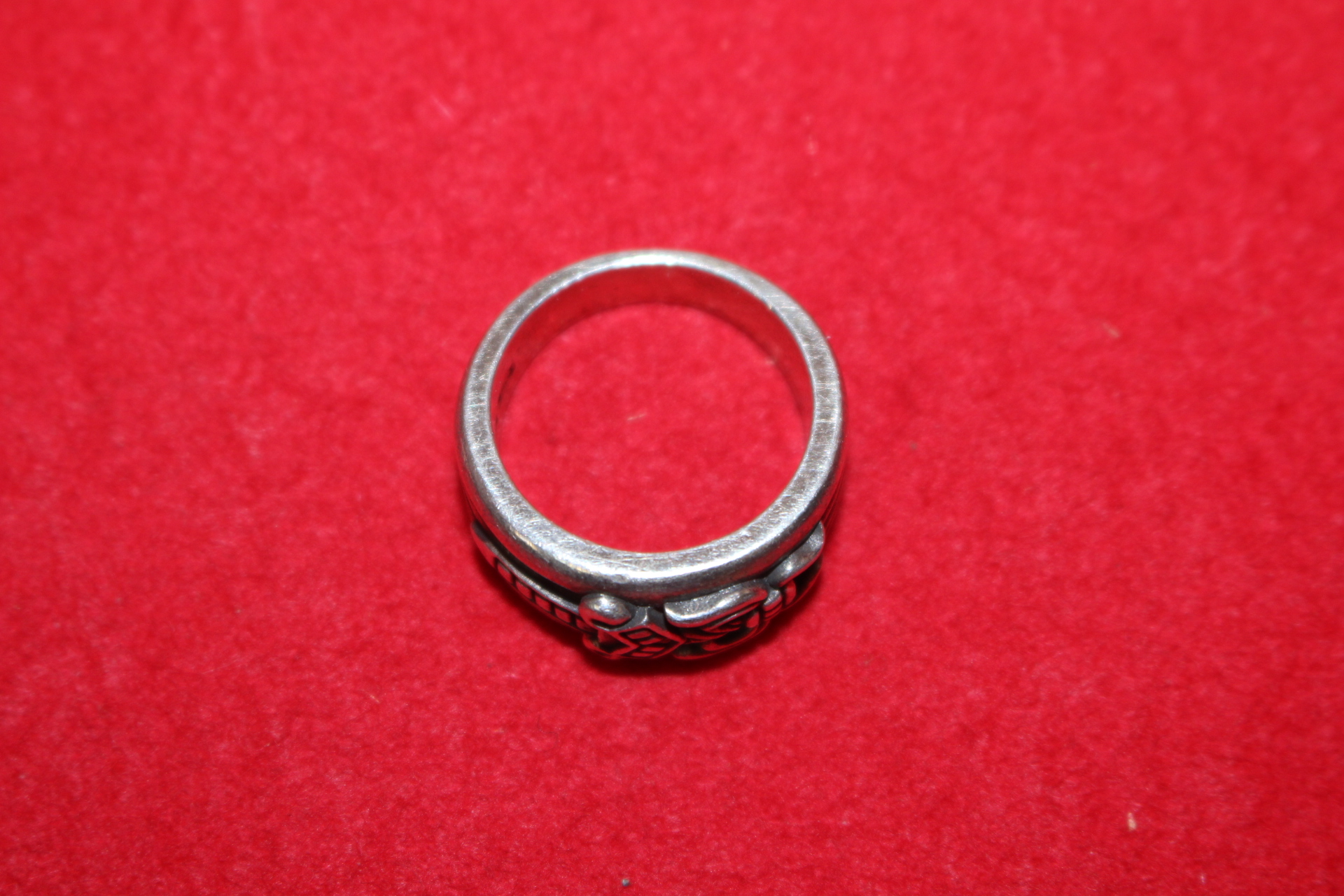 1998년 크롬하트 순은925 반지