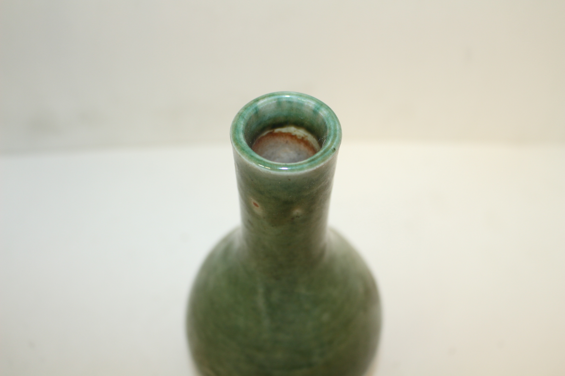 경덕진 녹청자 주병