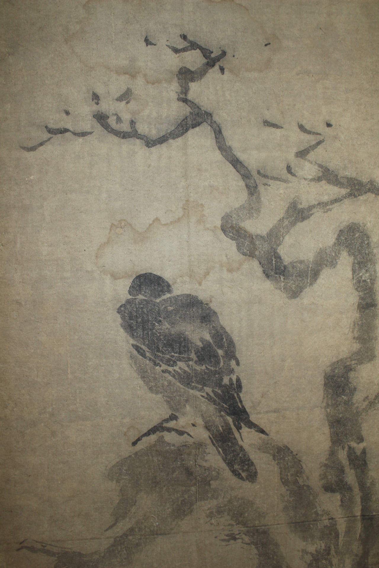 에도시기 종이에 수묵고사화도 6폭병풍 (추가사진)