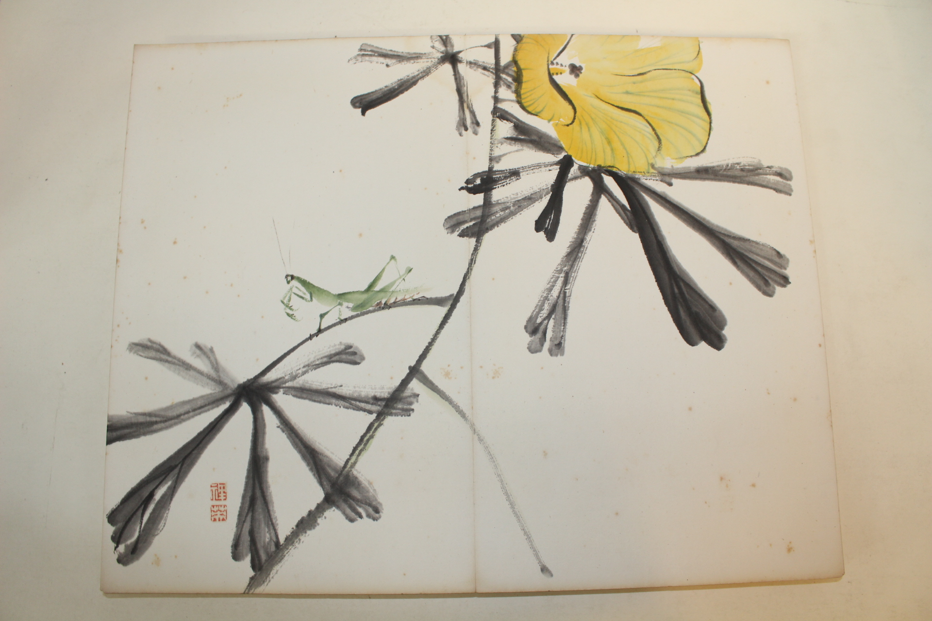 1932년(소화임신년)작가의 작품인 그림화첩 27장 (추가사진)