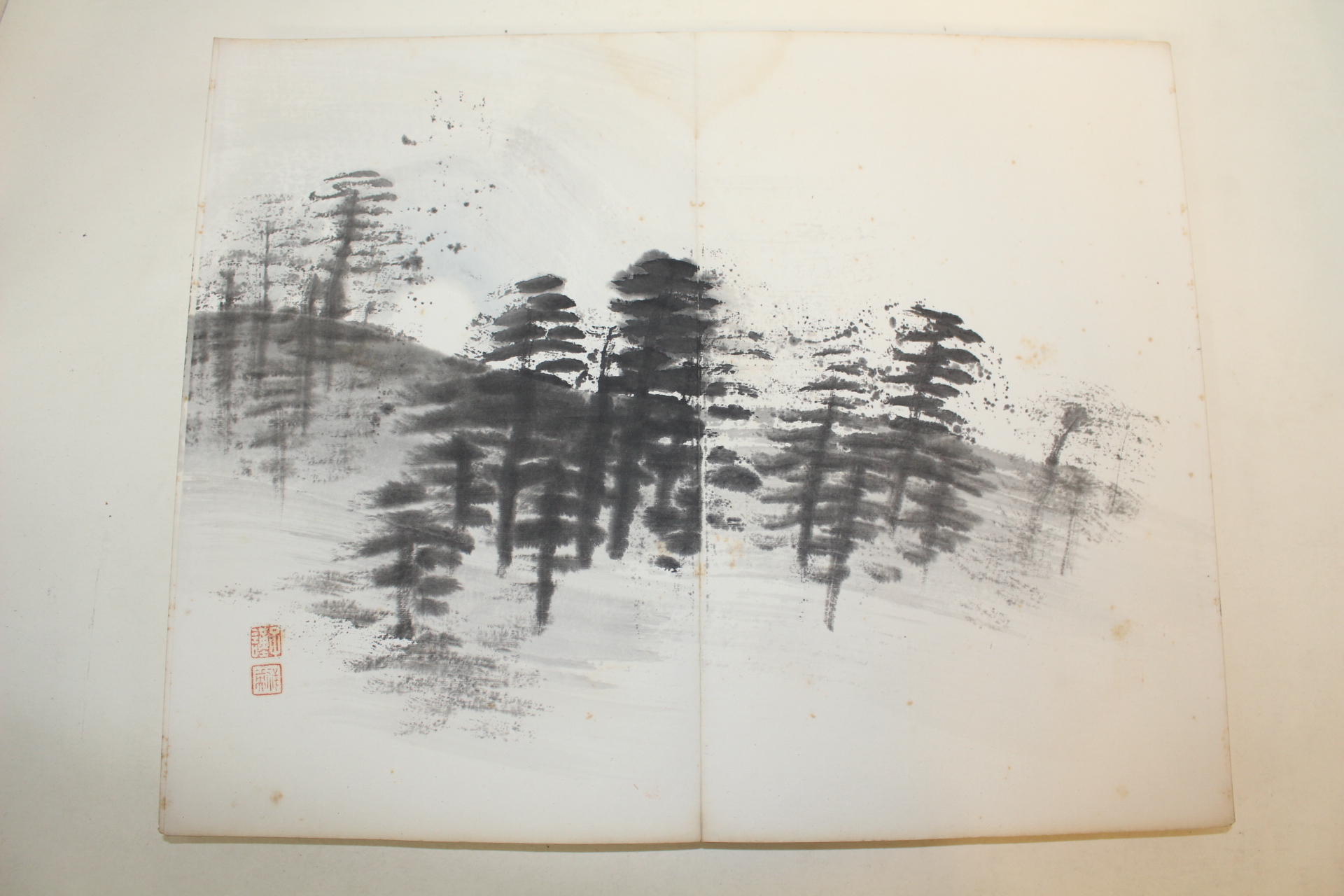 1932년(소화임신년)작가의 작품인 그림화첩 27장 (추가사진)