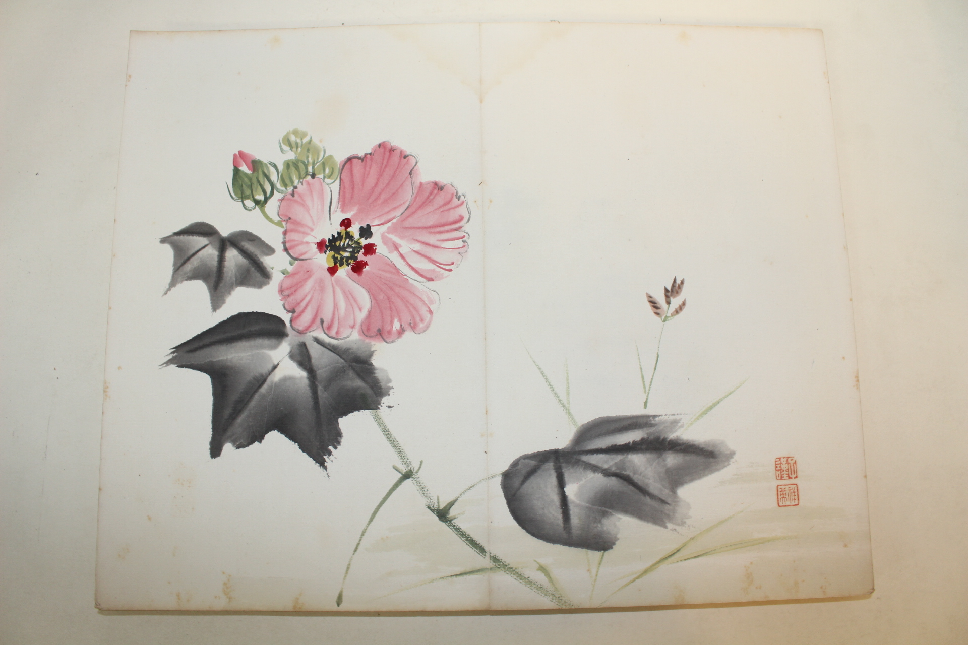 1932년(소화임신년)작가의 작품인 그림화첩 27장 (추가사진)